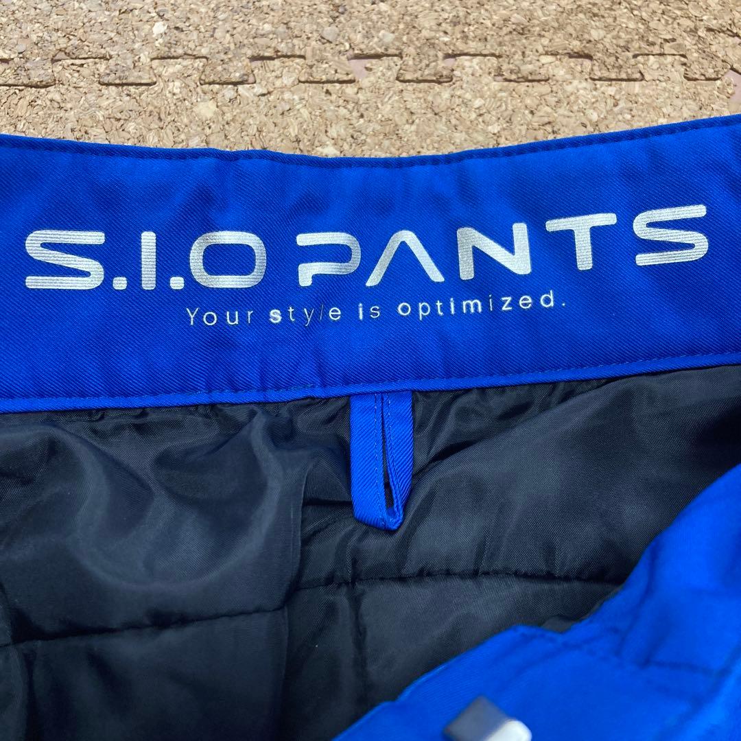 デサントdescent スキーパンツ S.I.OスキーウェアSメンズ青ブルー