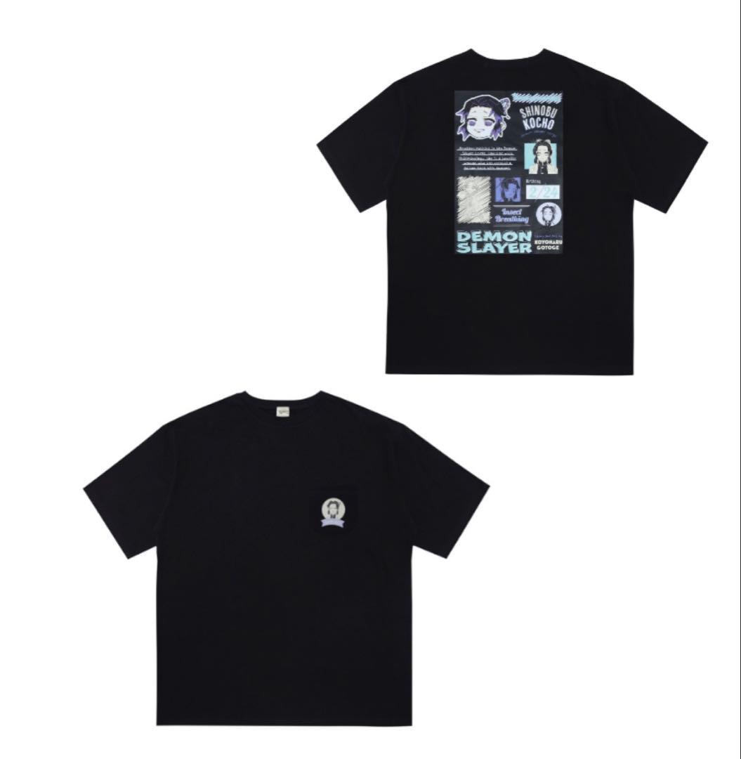 鬼滅の刃 ポケット付 ビッグシルエットTシャツ バースデイ 2025 胡蝶しのぶ