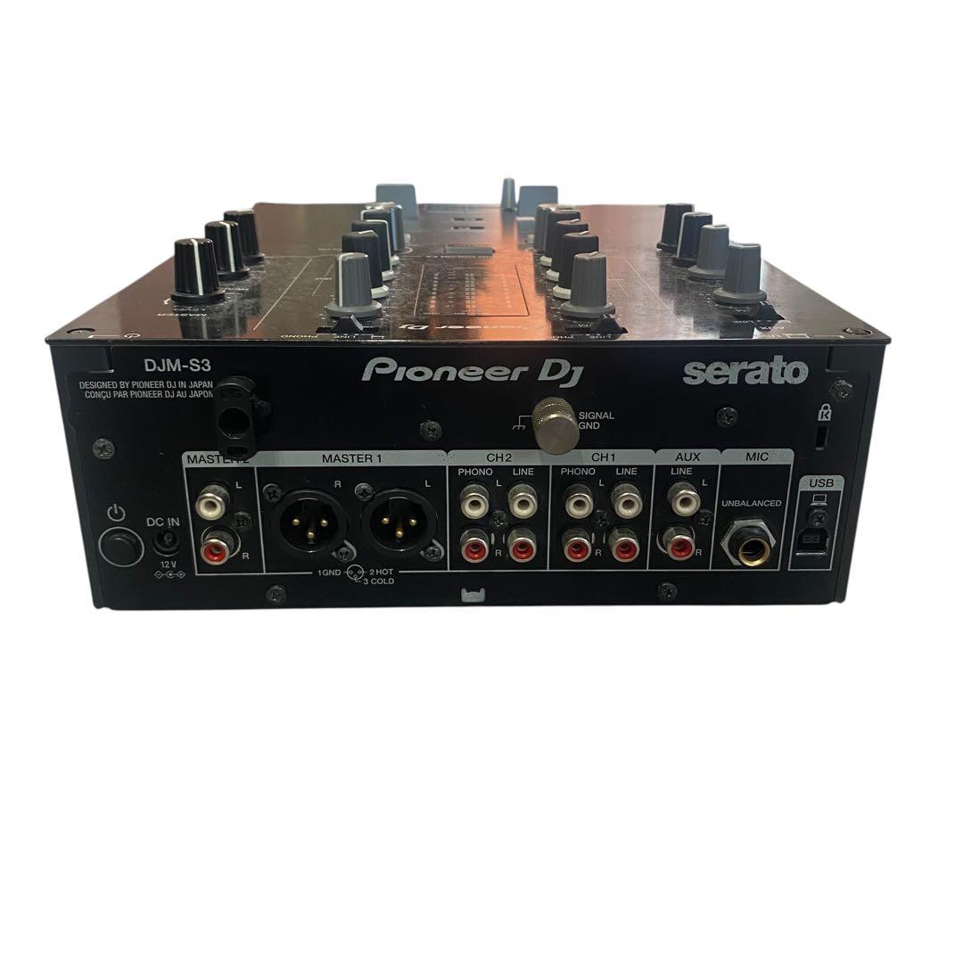 【ジャンク】Pioneer DJミキサー　DJM-S3 チャンネルミキサー