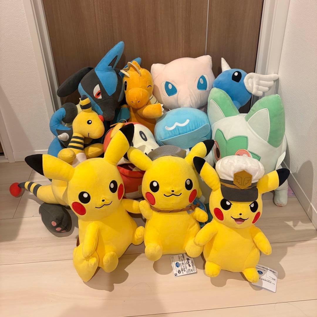 ポケモン　ぬいぐるみ　まとめ売り　ピカチュウ