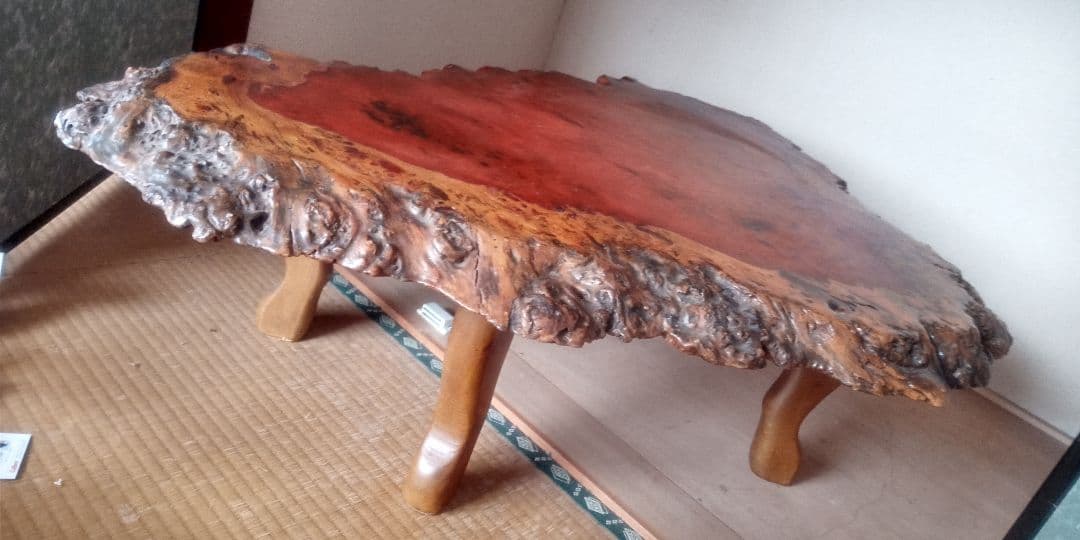花梨 テーブル 一枚板