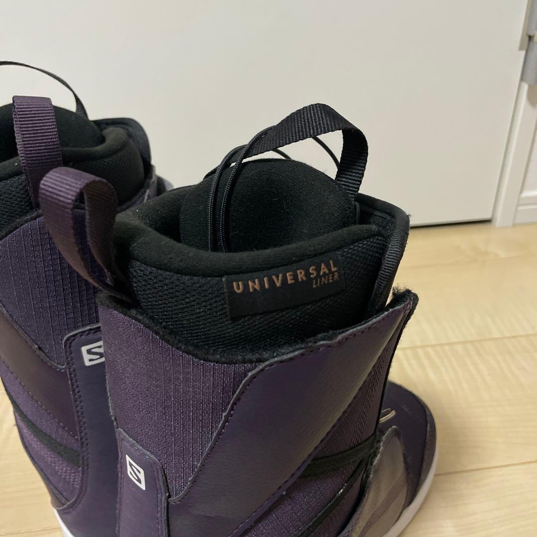 【美品_即日発送】22-23モデル　ブーツ　サロモンSCARLET 23.5cm