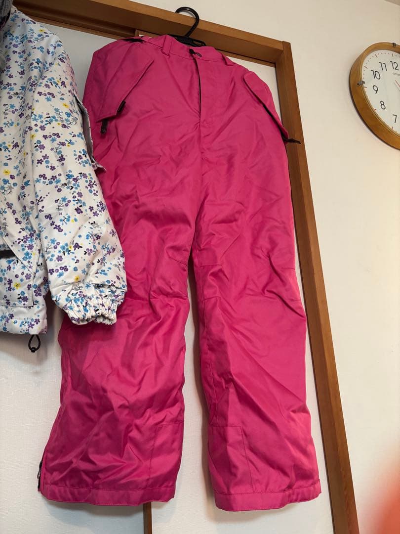 美品！Pontapes 子供 スキーウェア セットゴーグル ニット帽 150