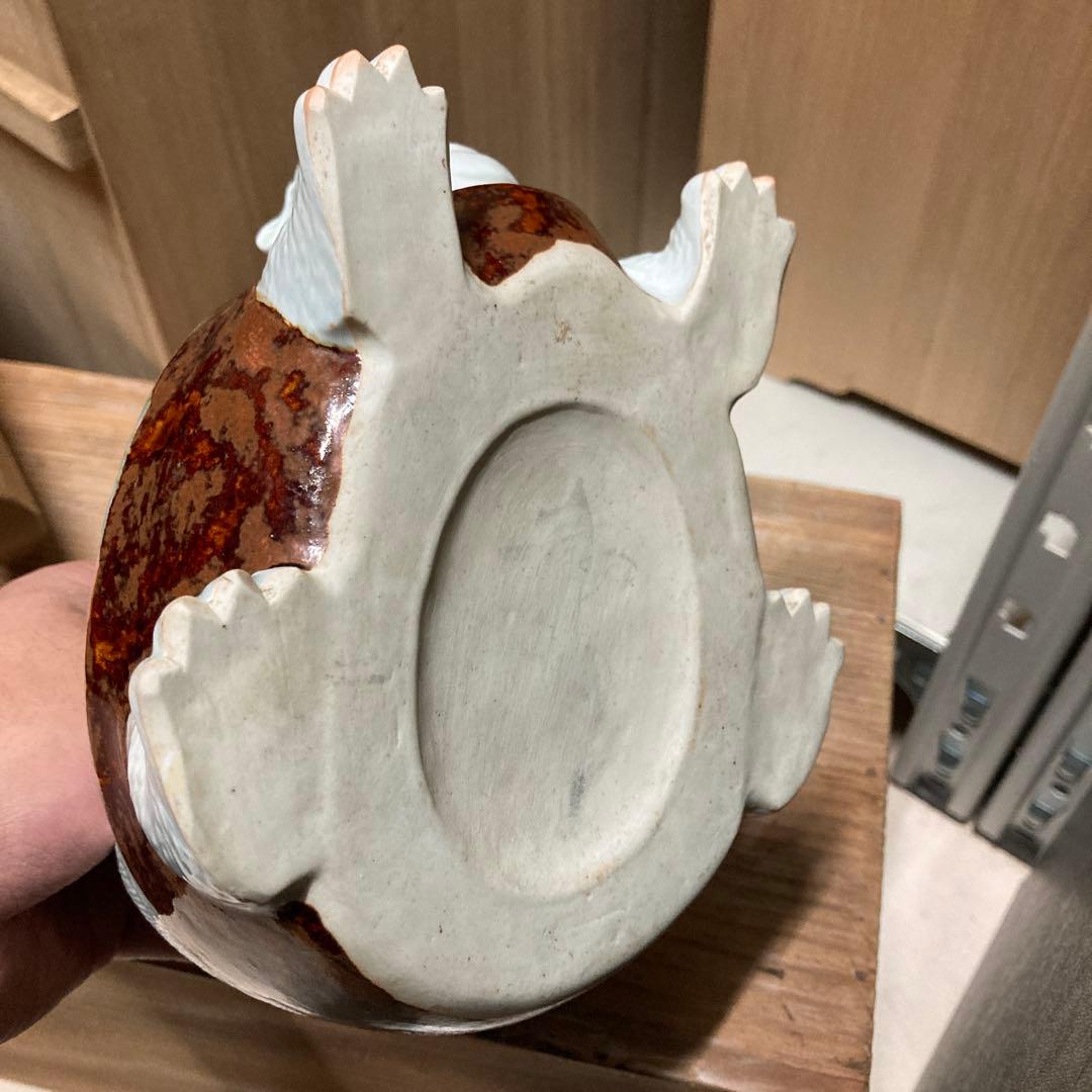 時代　平戸焼　亀型　水注