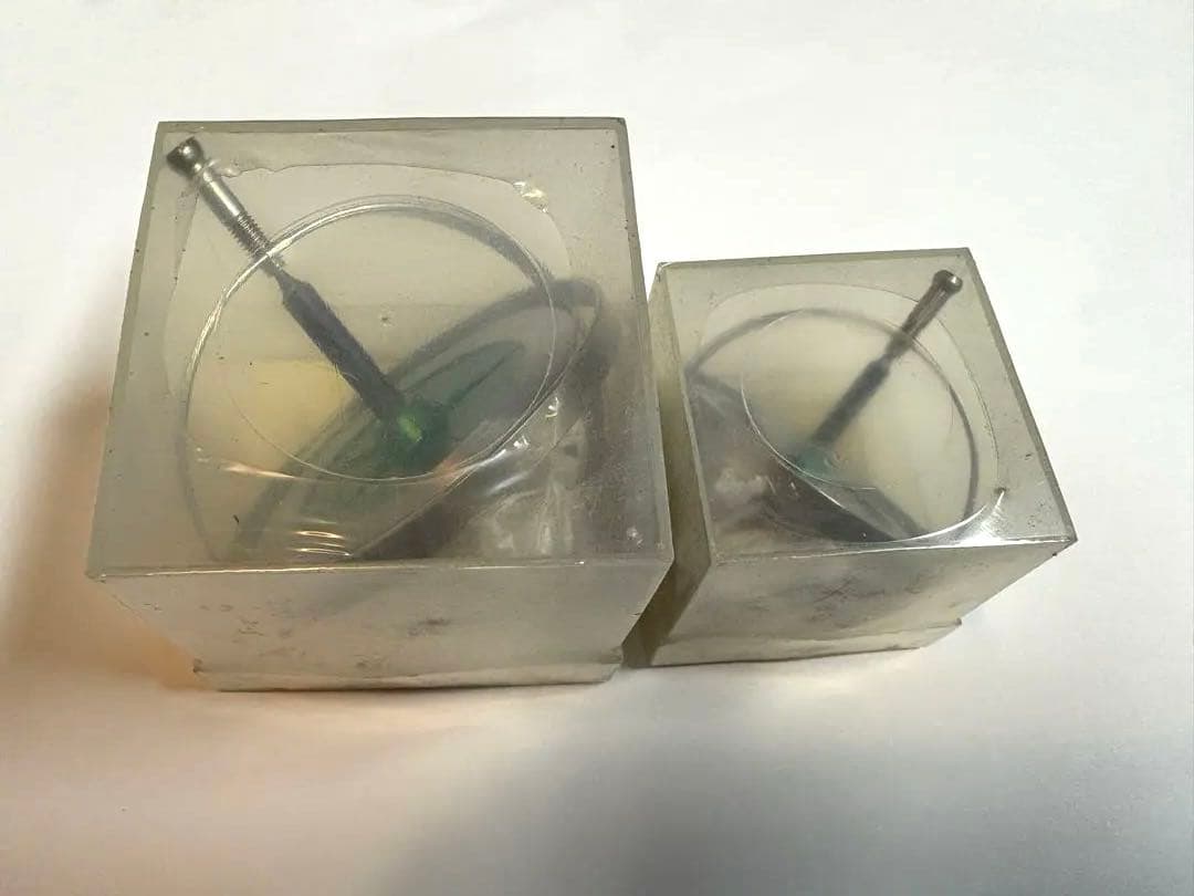 昭和レトロ 地球ゴマ タイガー商会 未使用 箱入り 2個セット