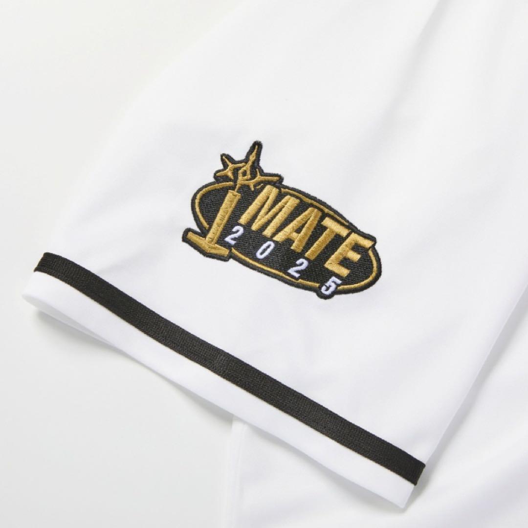 三代目 KINGDOM ベースボールシャツ 白 ホワイト