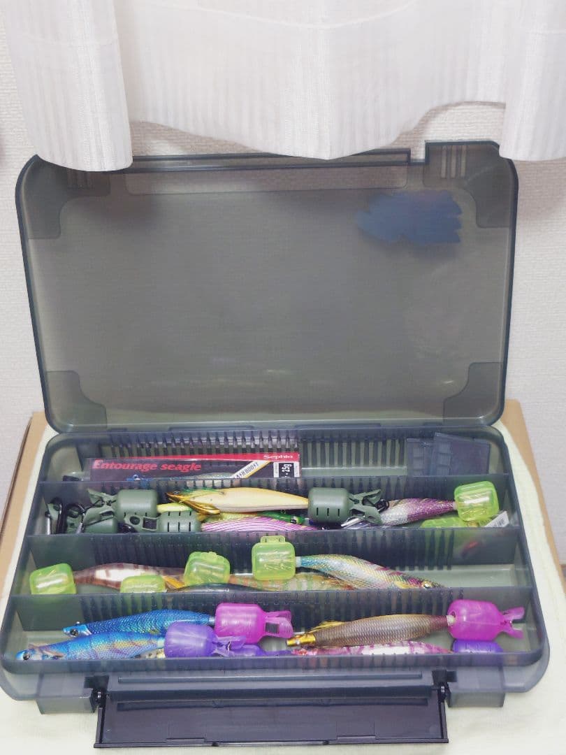 ダイワ　ヤマシタ　シマノ　エギ16本セット　ケース＆カンナカバー付