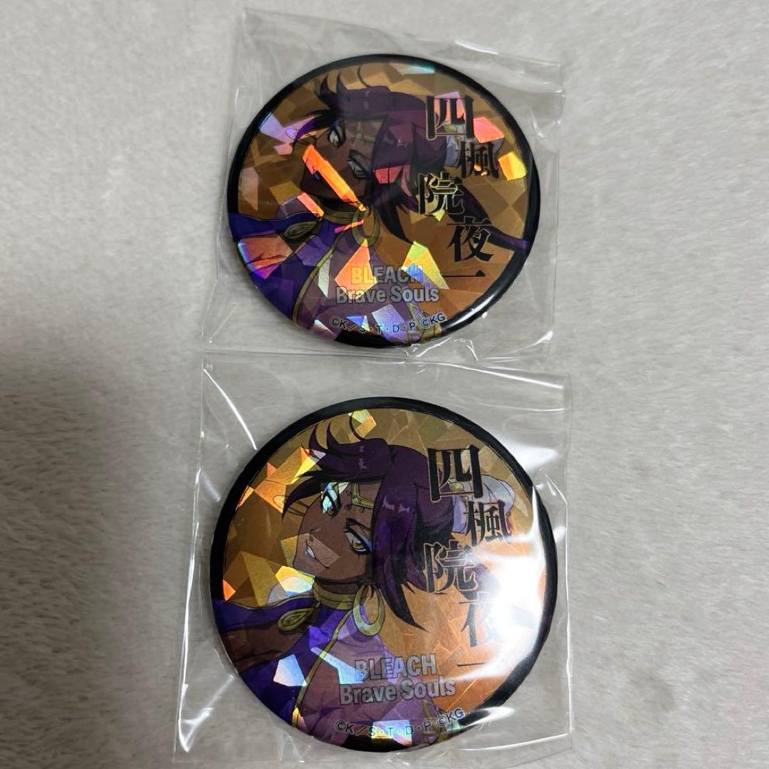 BLEACH Brave Souls OIOI ホログラム缶バッジ 四楓院夜一