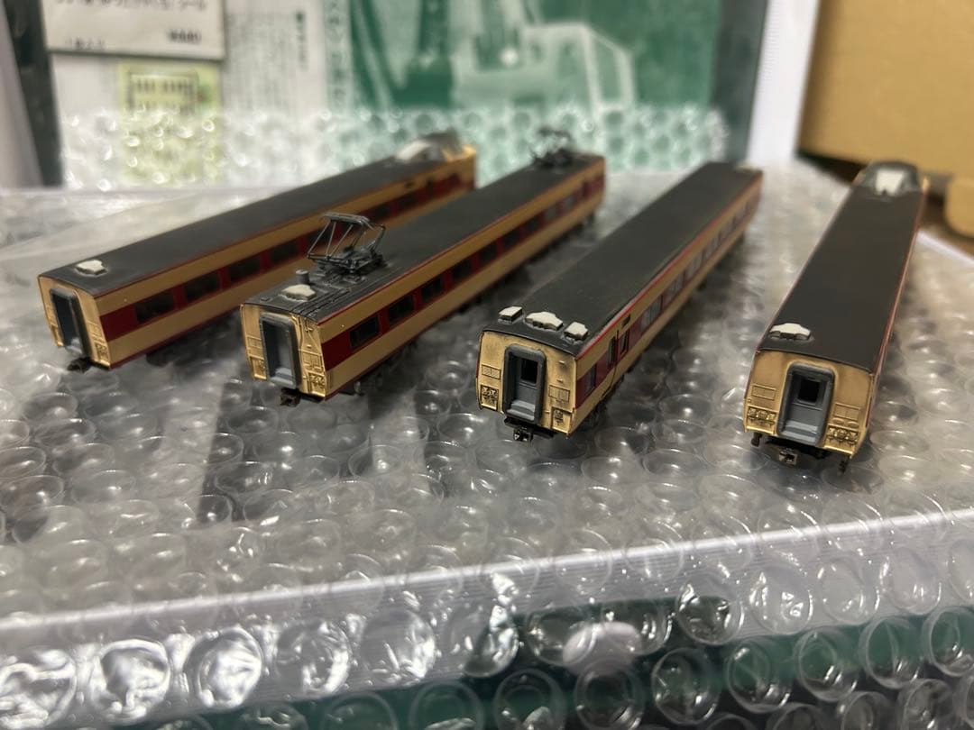 KATOウェザリング加工新品381系リバイバルやくも4両編成オーナー所有放出品