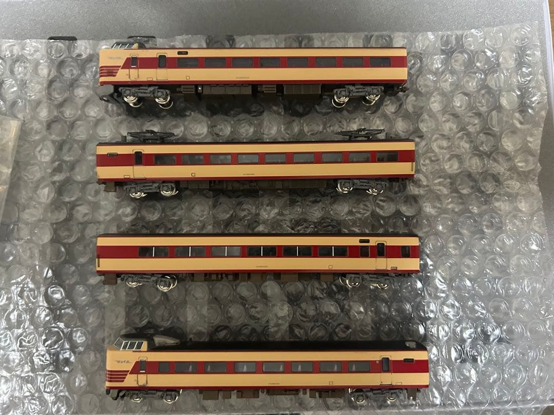 KATOウェザリング加工新品381系リバイバルやくも4両編成オーナー所有放出品