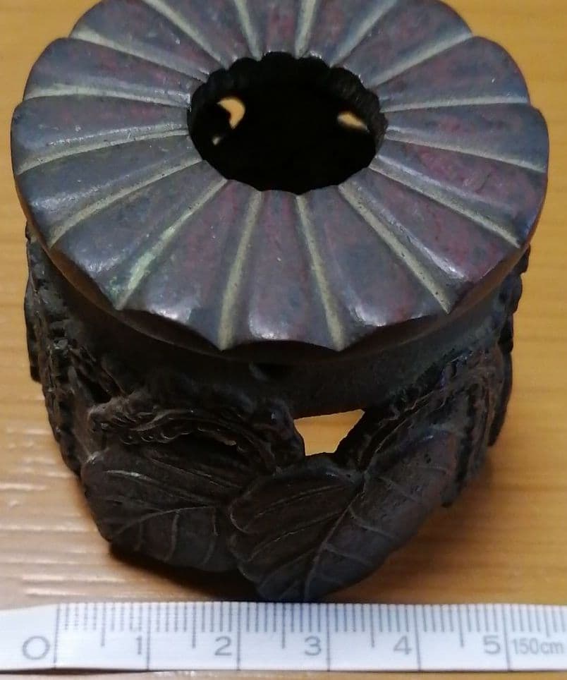 墨台蓋置(足が付いた形の蓋置)　茶道具　書道具