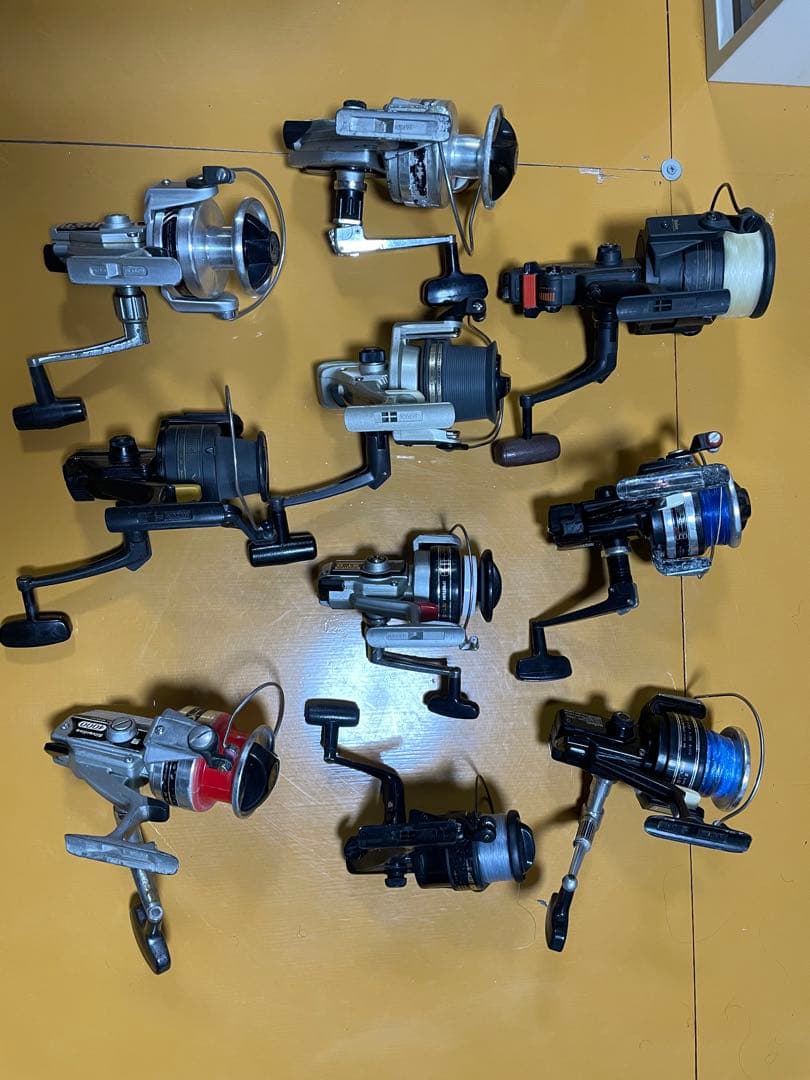 スピニングリールセット 10個