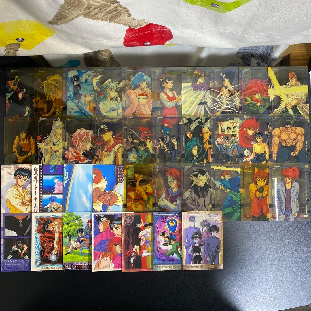 【A745】幽遊白書　パーフェクトコレクションカード　クリアカード　146枚