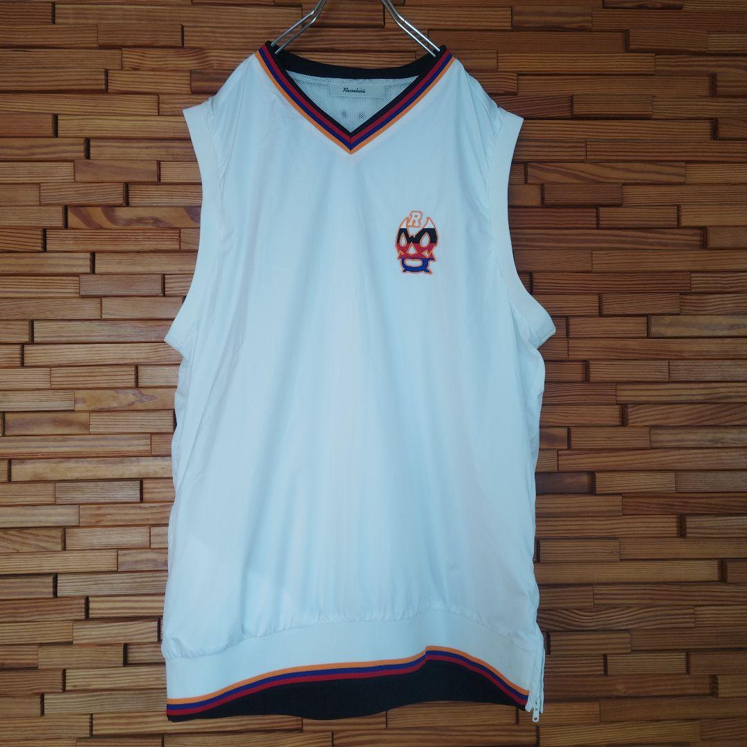RUSSELUNO ラッセルノ ナイロンベスト サイズ6 XL 白