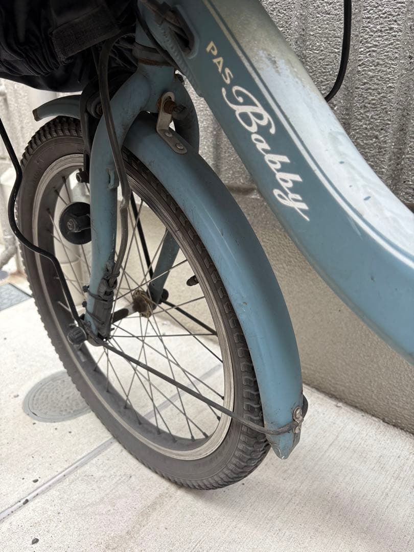 【引取限定 都筑区 川崎市】PAS Babby 電動自転車 チャイルドシート付き