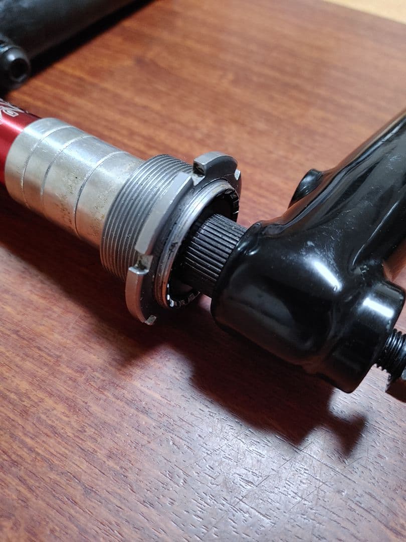 FSA クロモリ？　クランク&BBセット