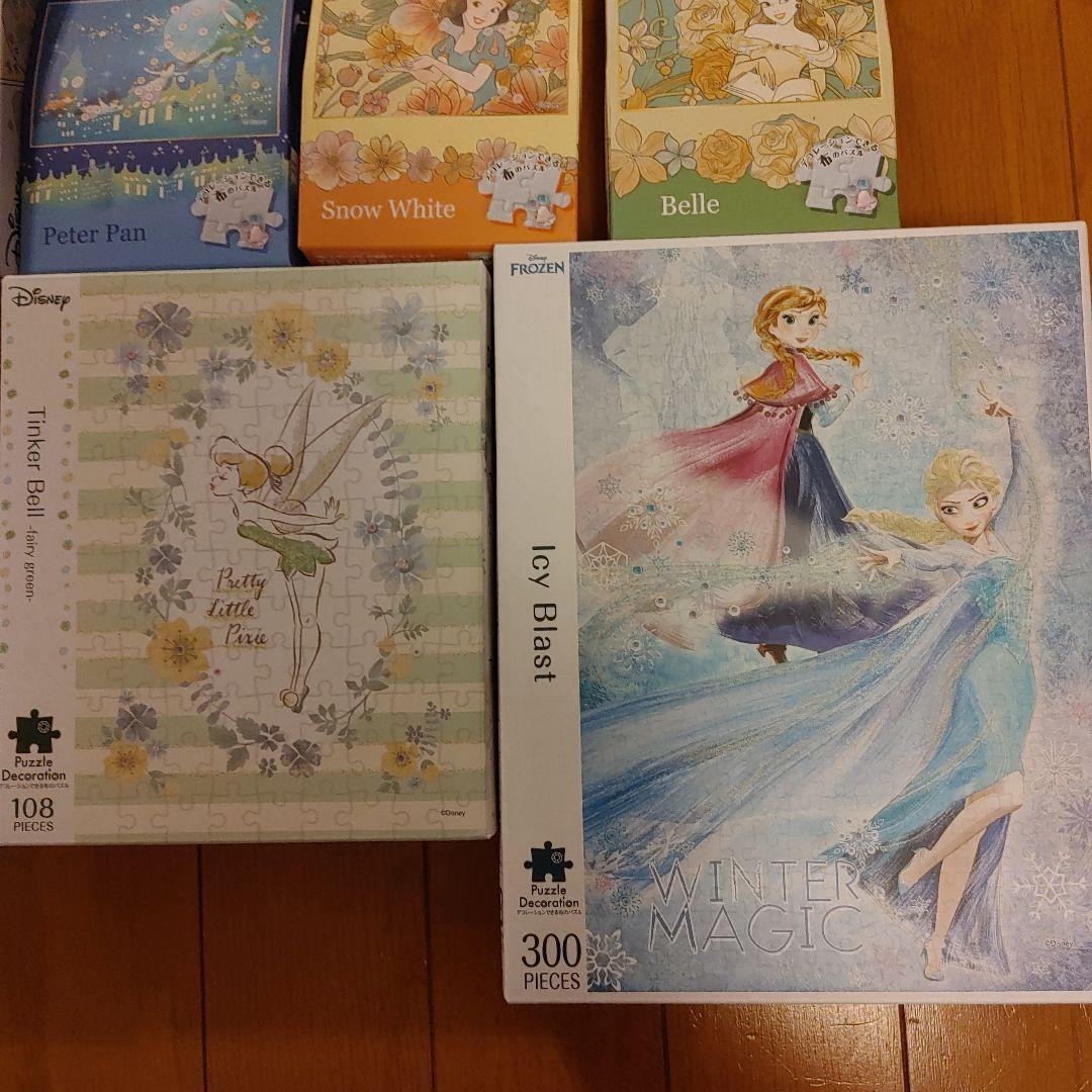 ディズニーパズル10点セット　デコレーションパズル