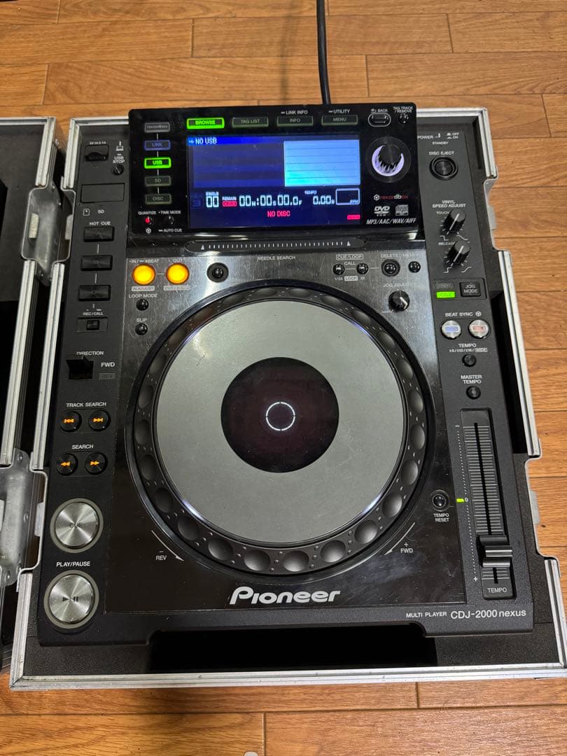 Pioneer CDJ2000nexus 2台セット ツアーケース付き