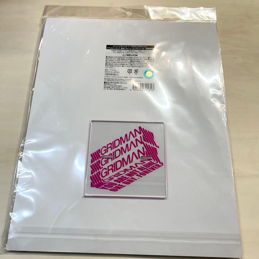 SSSS.GRIDMAN ヴィレッジヴァンガード　アクリルフィギュア　新条アカネ