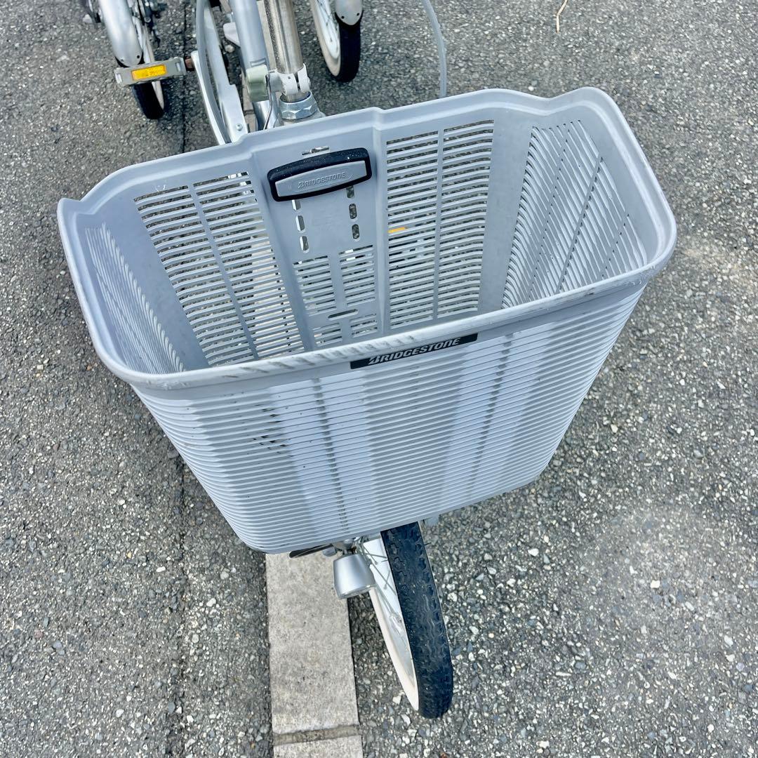 荷物を運びやすい三輪車、買い物向け自転車 ブリヂストンワゴン【大阪吹田・整備済】