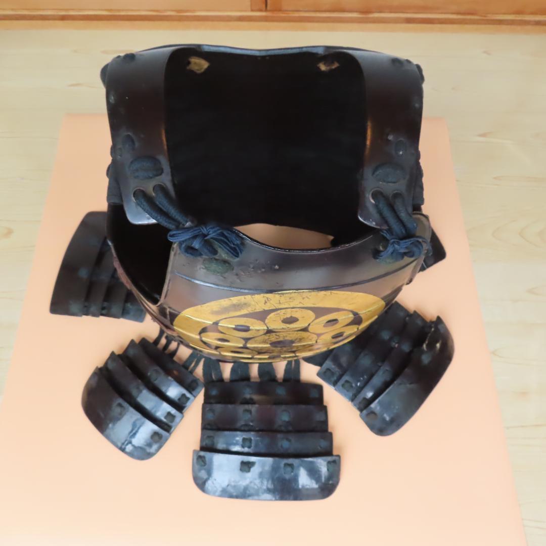 戦国時代の貸し具足　蛇の目九曜紋（鎧兜・鎧・甲冑・胴・具足）