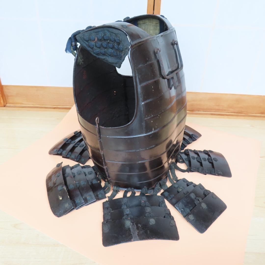 戦国時代の貸し具足　蛇の目九曜紋（鎧兜・鎧・甲冑・胴・具足）