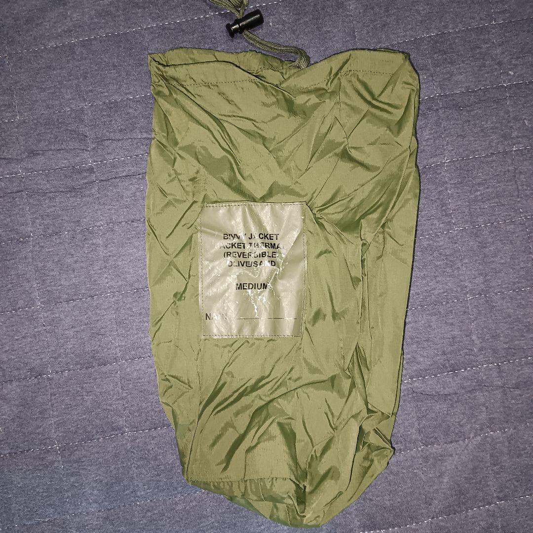 イギリス軍　bivvyJKT リバーシブル