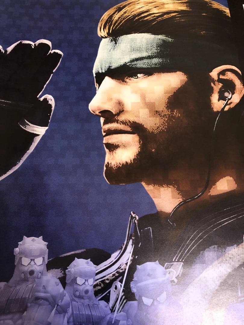 【非売品】メタルギアソリッド ポータブル オプス+ PSP B2 ポスター