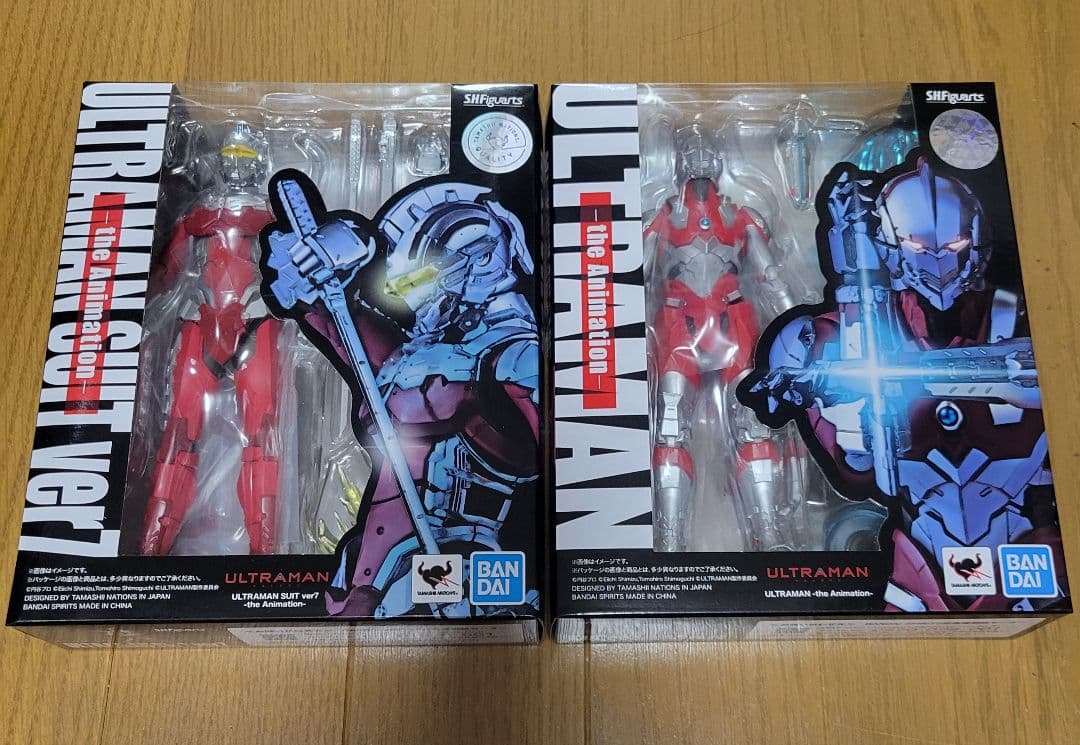 S.H.Figuarts ULTRAMAN SUIT 6体セット新品