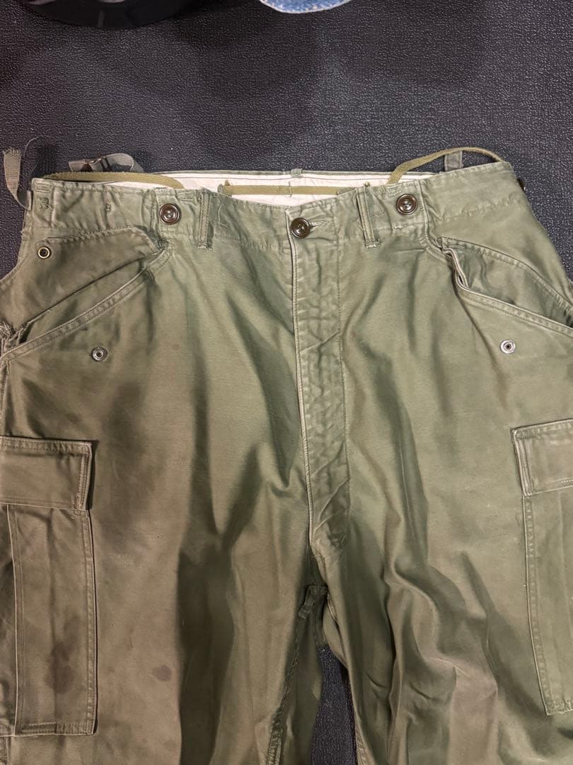 50's M-51 アメリカ軍US ARMYフィールドパンツ ヴィンテージ 実物
