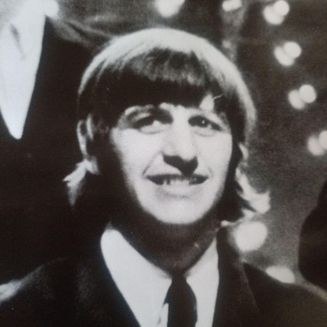 THE BEATLES モノクロポスター ヴィンテージ☆レアアイテム