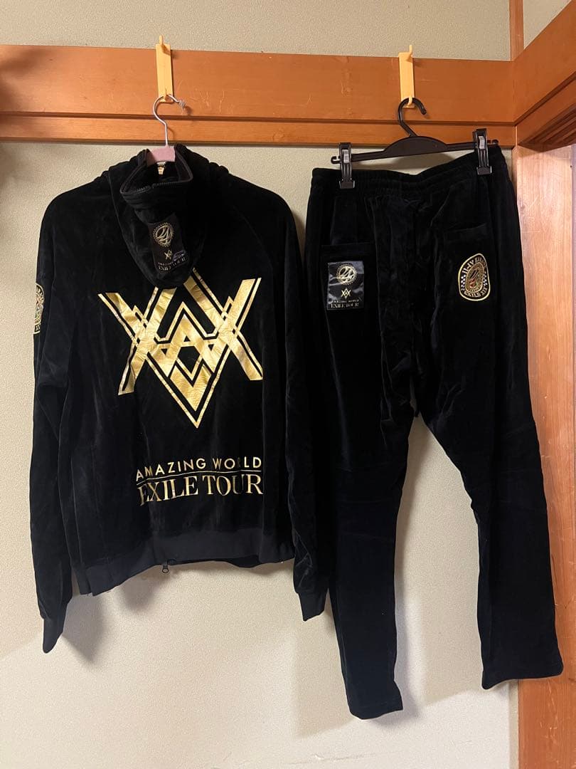 24karats EXILE ベロアジャージ セットアップ 上下 完売品L
