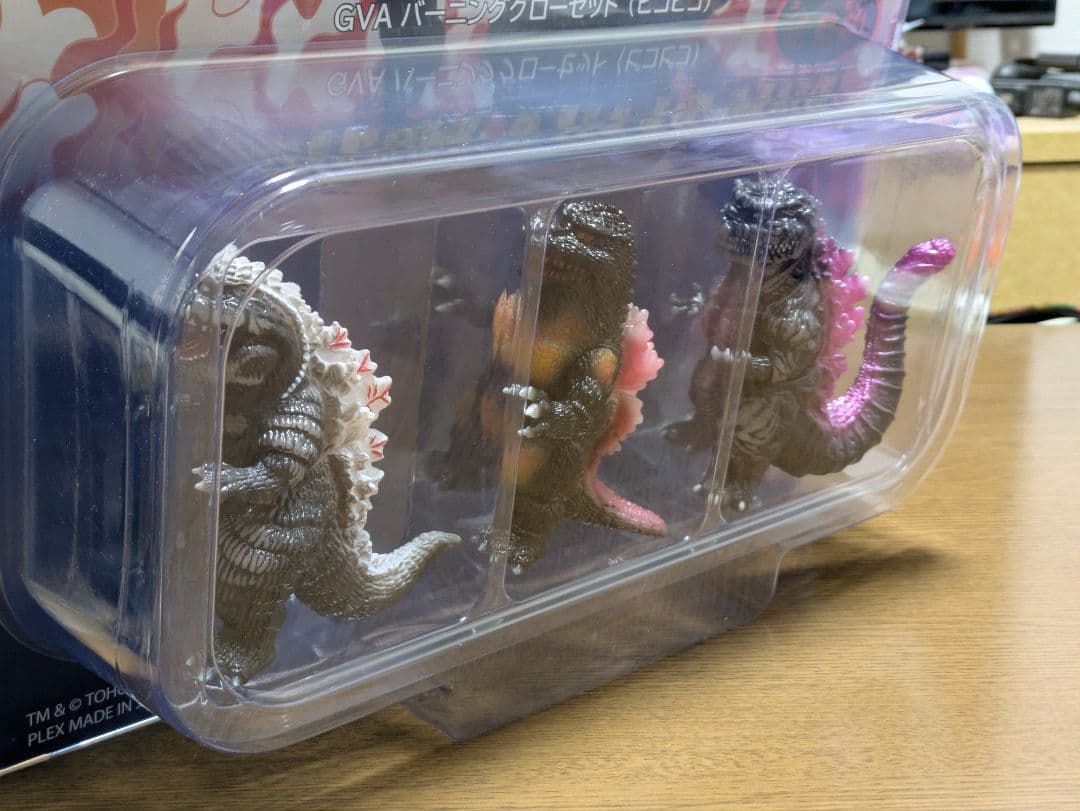 GVA バーニンググロー3体セット(ピコピコ) GODZILLA ゴジラ a