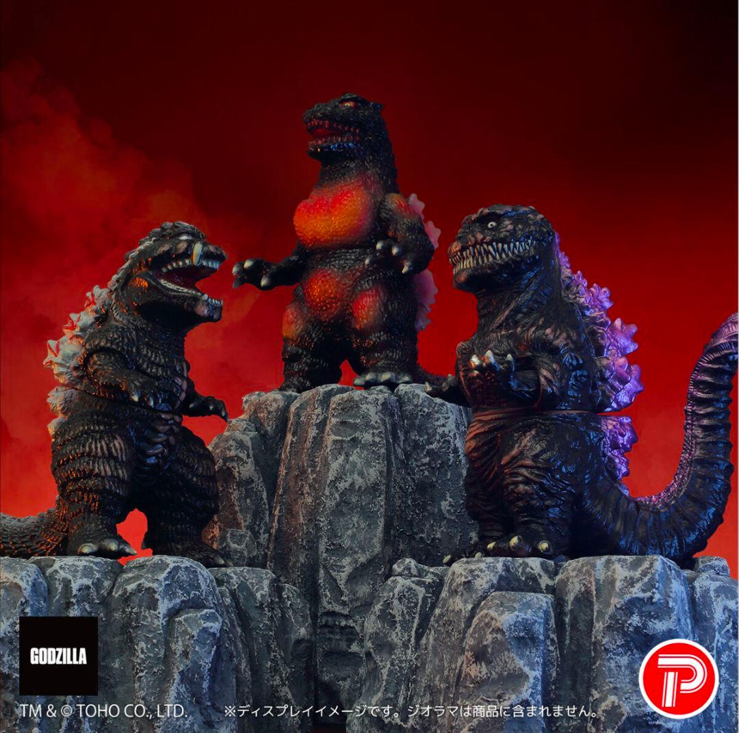 GVA バーニンググロー3体セット(ピコピコ) GODZILLA ゴジラ a