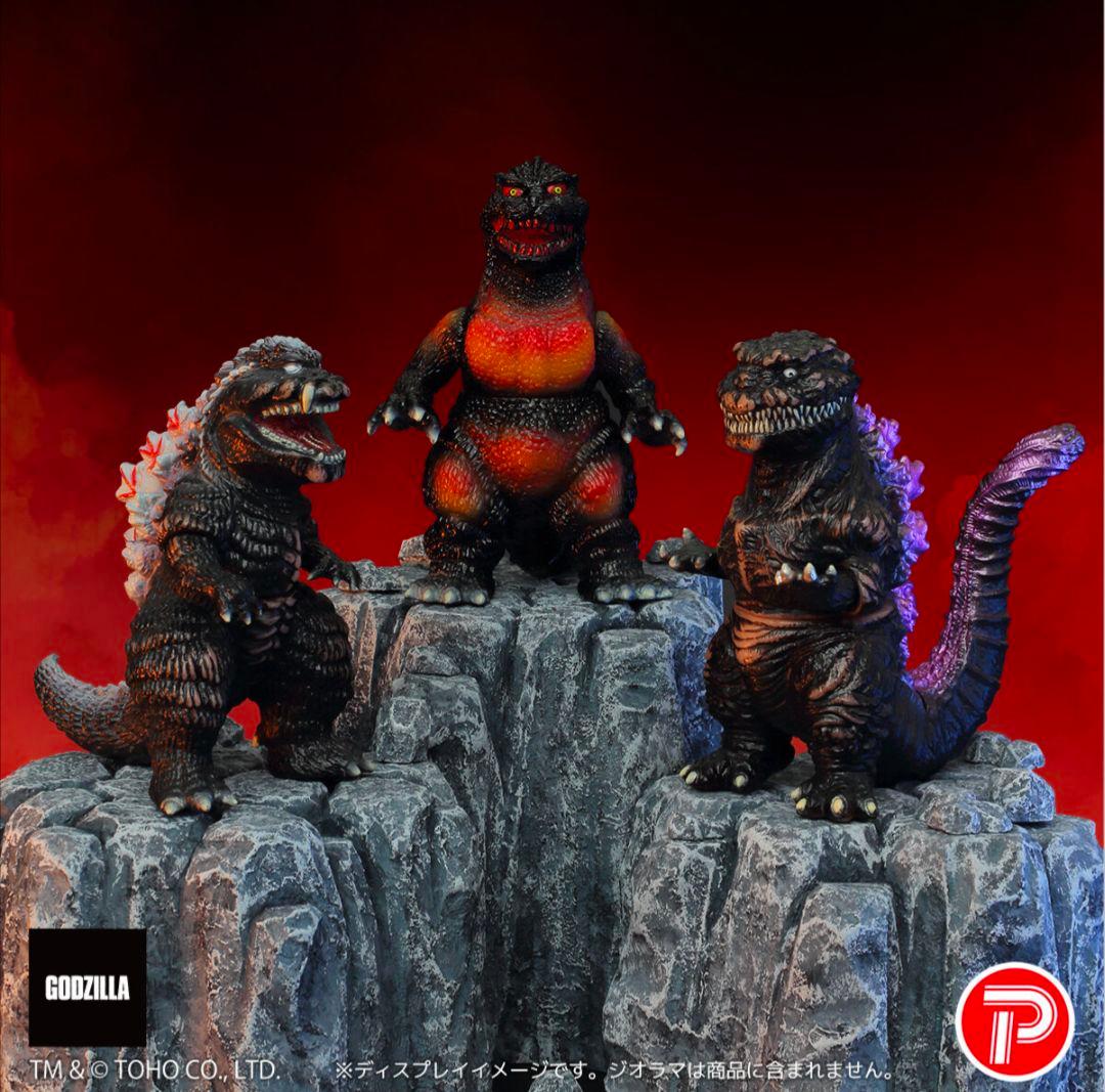 GVA バーニンググロー3体セット(ピコピコ) GODZILLA ゴジラ a