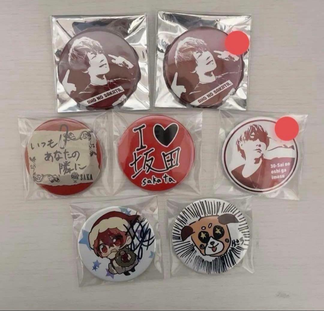 浦島坂田船 となりの坂田 あほの坂田 シクレ シークレット サイン缶バッジ