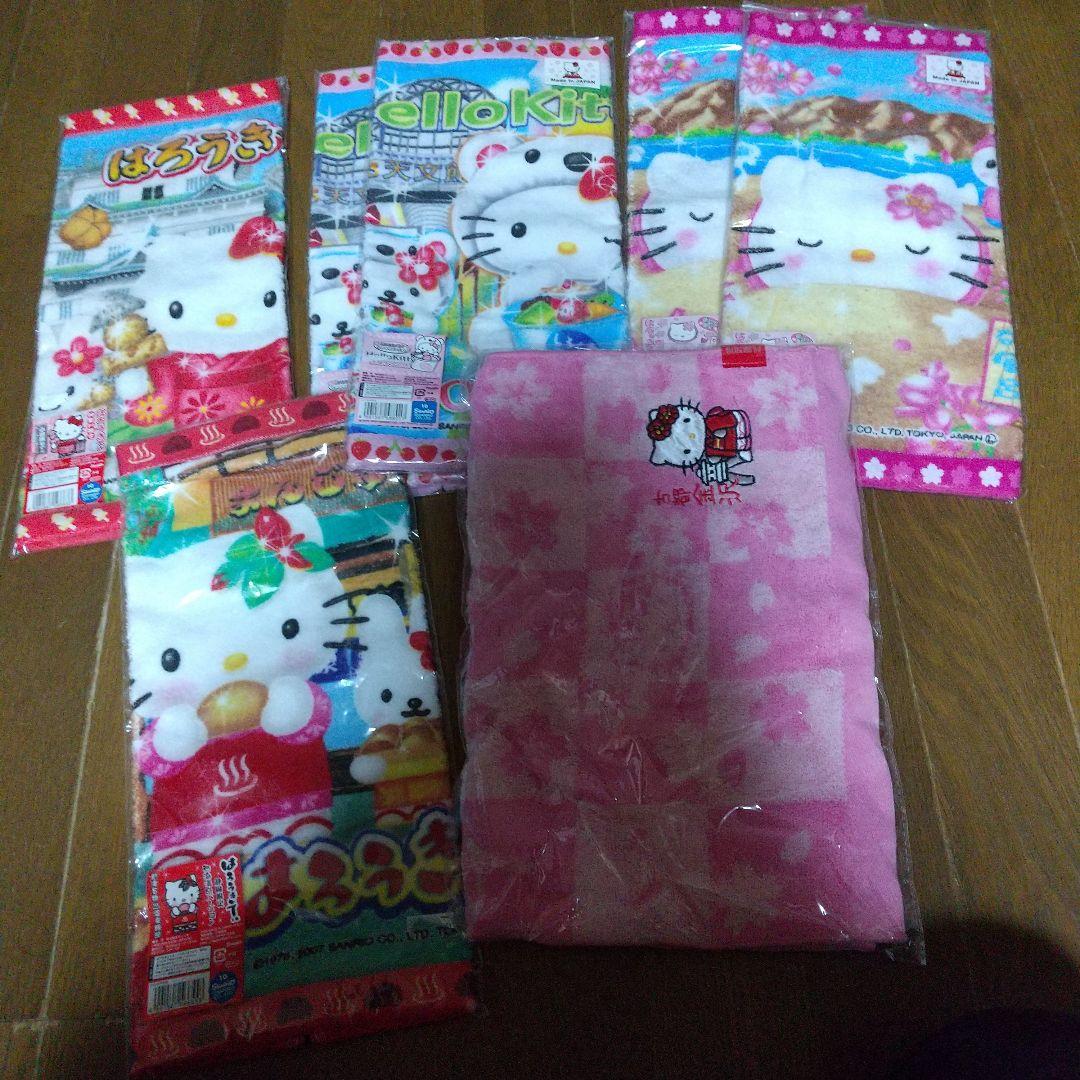 ハローキティ ご当地タオル 35枚セット