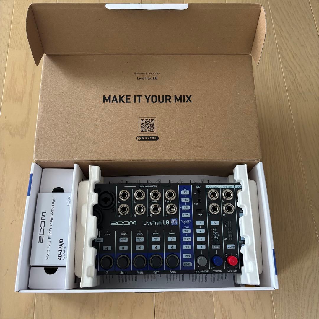 ZOOM ( ズーム ) / LiveTrak L6