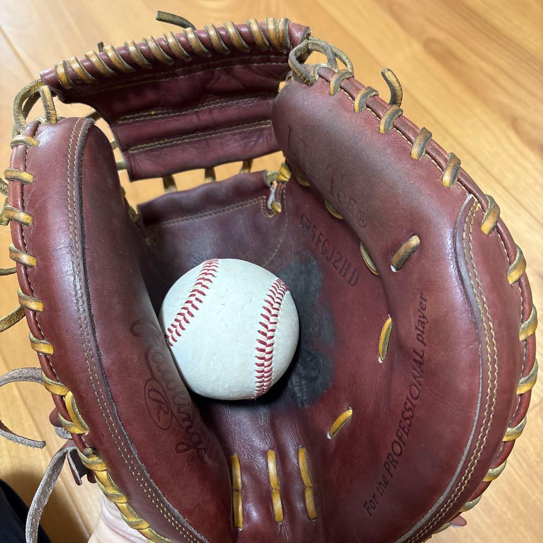 即戦力　Rawlings 硬式キャッチャーミット