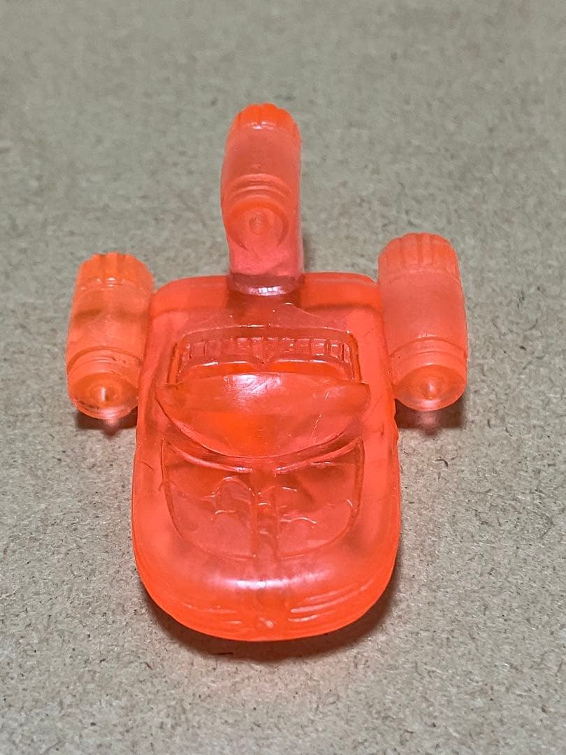 スターウォーズ　ランドスピーダー　大サイズ　クリアオレンジ　消しゴム　タカラ