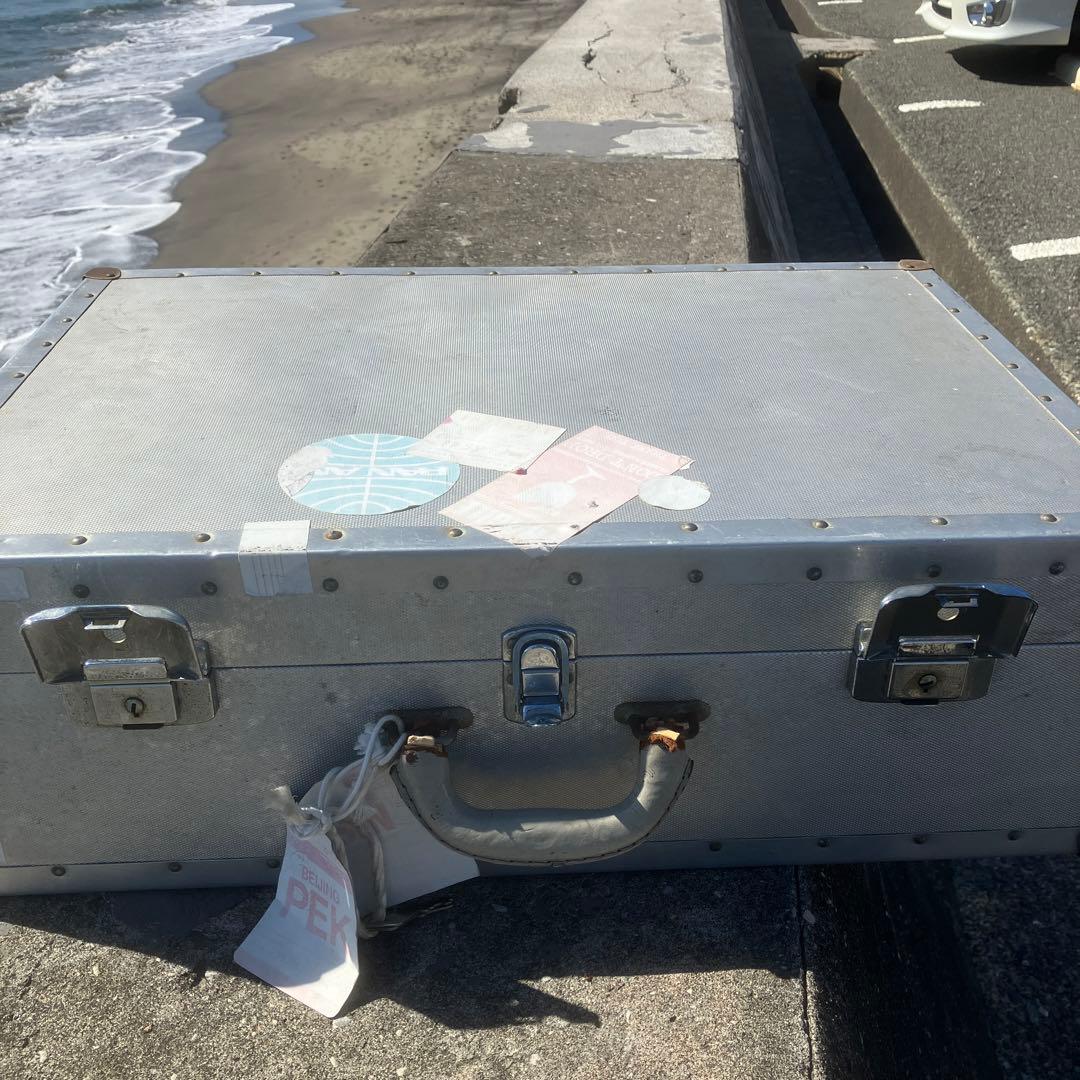 ビンテージ　アルミトランク