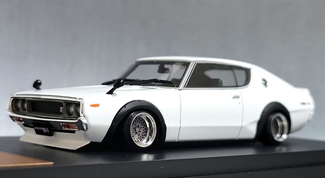 1/43　スカイライン改　ケンメリ2Dr　SSRメッシュ　アルミ製　深リム