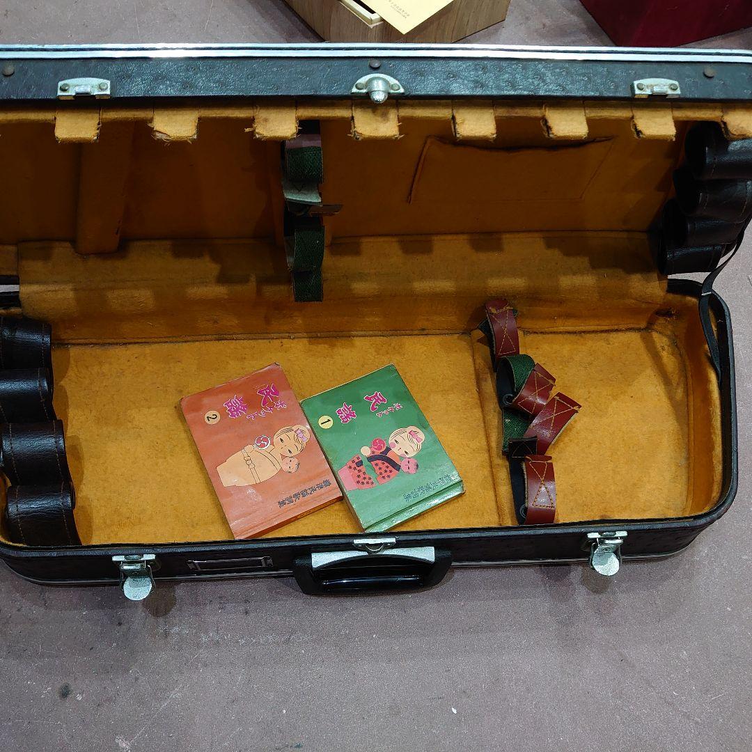 尺八ケース　8本用　オーストリッチ