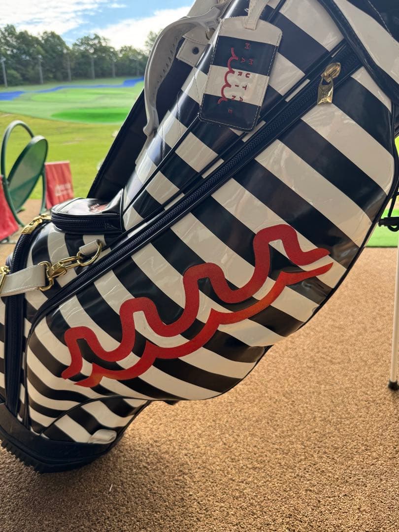 muta ストライプ キャディーバッグ