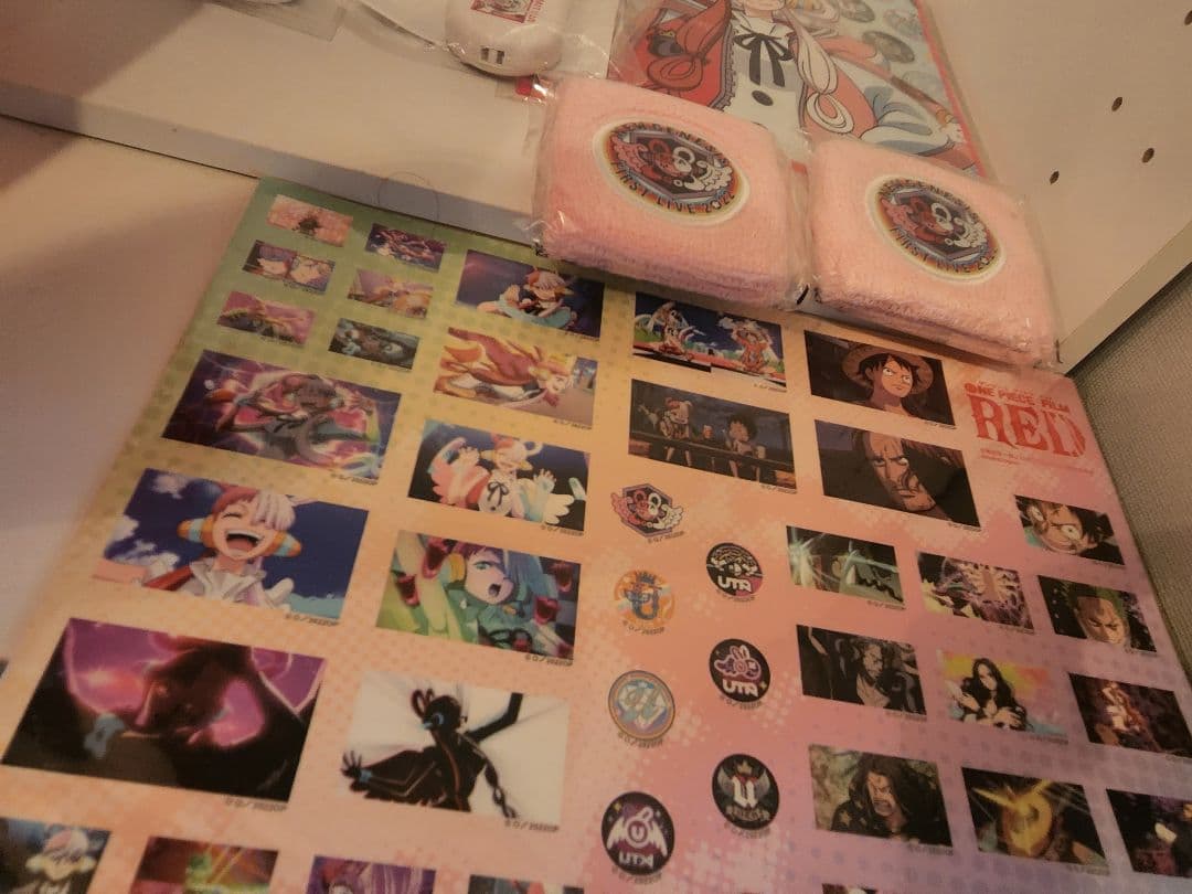 ONE PIECE FILM REDウタグッズまとめ売り