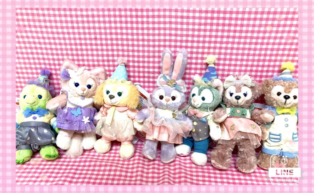 ♡フロムオールオブアス♡ダッフィー＆フレンズ♡ぬいぐるみバッヂ♡タグ、値札付き♡