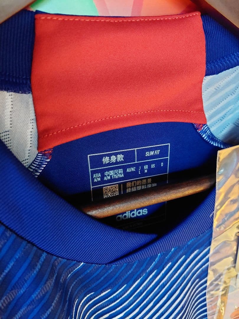 サッカー日本代表　オーセンティックユニフォーム　堂安律選手#8 Lサイズ