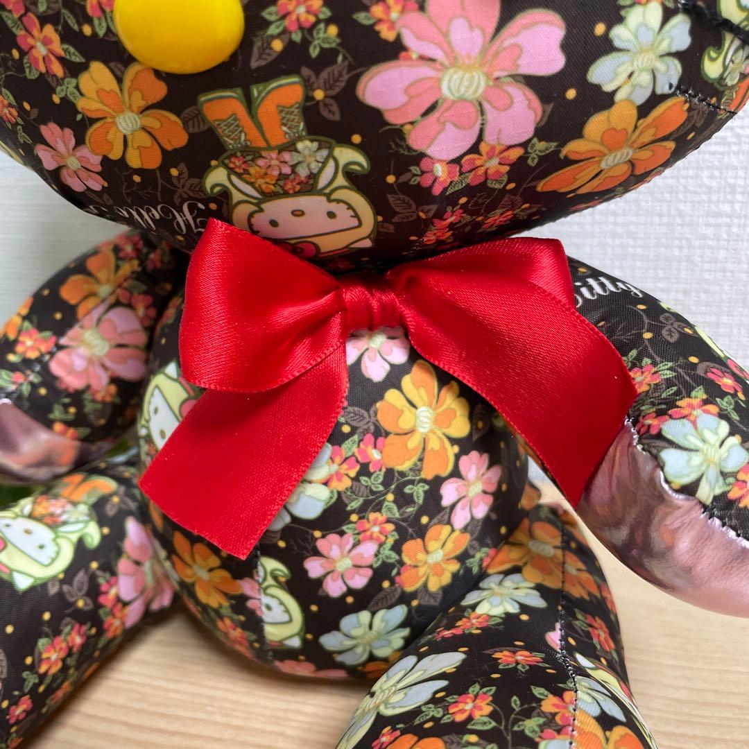 サンリオ フルールキティ ぬいぐるみ 約30cm 花柄