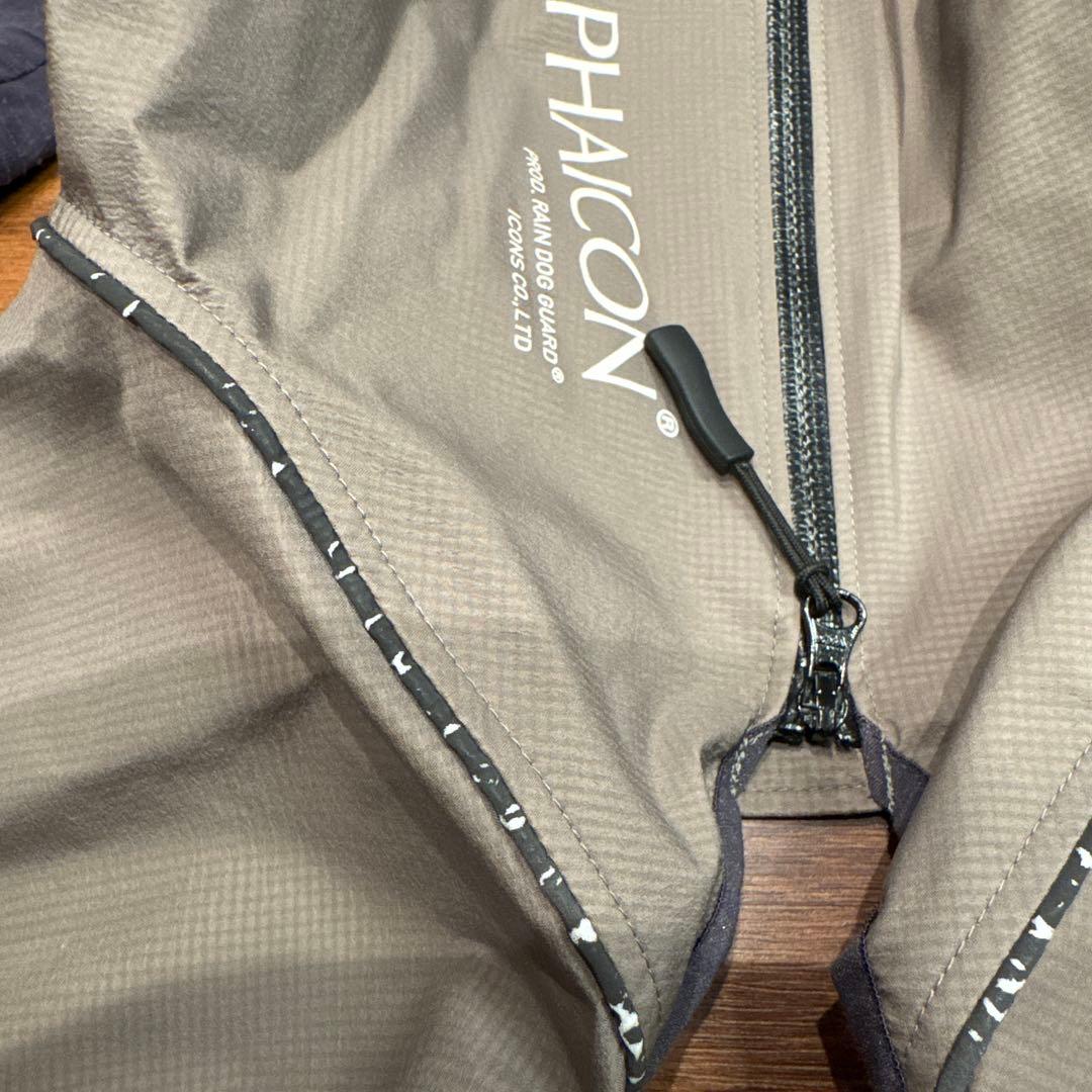 ALPHAICON アルファアイコン　レインドッグガード LLサイズ グレー