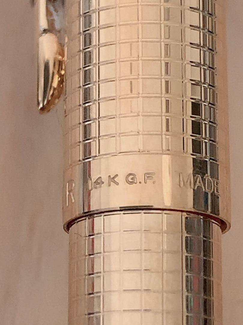 『新品・未使用』パーカー75、14GF(金張り)ボールペン : ヴィンテージ